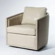 Leather Swivel Chair