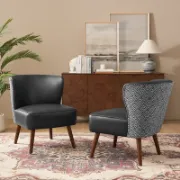 Leather Sidechair (Set of 2)
