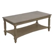 Solid Wood Rectangular Coffee Table