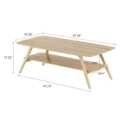 Solid Wood Coffee Table