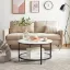 Round Coffee Table with Storage