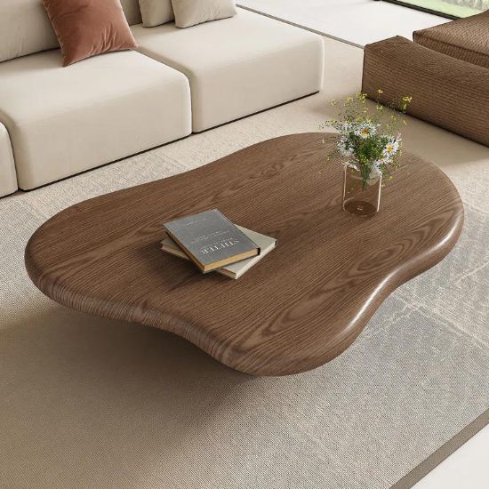 Wood Cloud Coffee Table