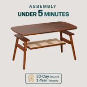 Solid Wood Coffee Table
