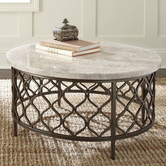 Marble Top Coffee Table