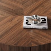 Round Coffee Table with Hidden Storage Drawers