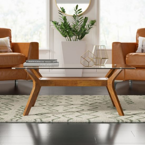 Glass Top Coffee Table