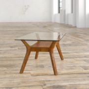 Glass Top Coffee Table