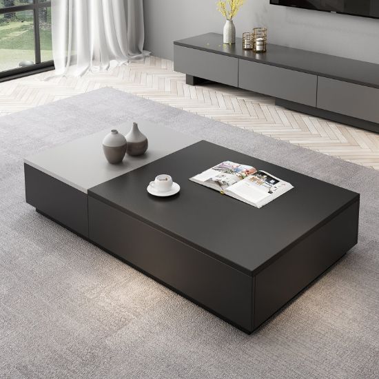 Lift Top Coffee Table with Hidden Storage