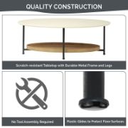 4 Legs Coffee Table with Storage