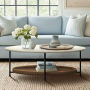 4 Legs Coffee Table with Storage