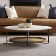 4 Legs Coffee Table with Storage