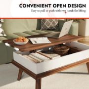Lift Top Coffee Table with Storage