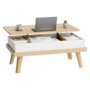 Lift Top Coffee Table with Storage
