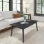 Solid wood single coffee table