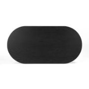 Oval Rattan Coffee Table