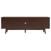Wooden TV Stand with Two Doors