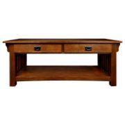 Wooden Coffee Table with drawers