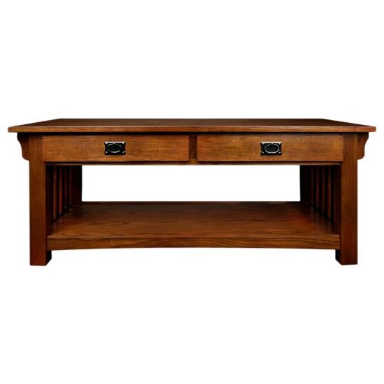 Wooden Coffee Table with drawers