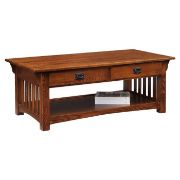 Wooden Coffee Table with drawers