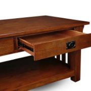 Wooden Coffee Table with drawers