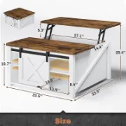 Coffee Table with storage space