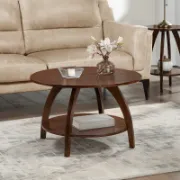 Wooden Round Coffee Table