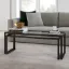 Glass Top Nesting Coffee Table