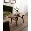 Oval Wooden Living Room Coffee Table