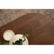Oval Wooden Living Room Coffee Table