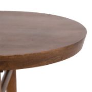 Oval Wooden Living Room Coffee Table