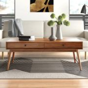 Rectangular Wooden Coffee Table