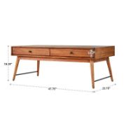 Rectangular Wooden Coffee Table