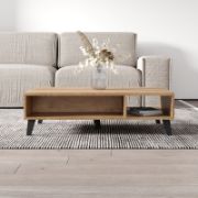 Modern coffee table with a clean matte finish