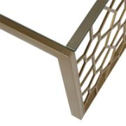 Minimalist Glass Top Coffee Table
