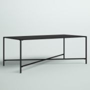 Rectangular modern living room table