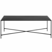 Rectangular modern living room table