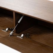 Minimalist Wood Veneer Coffee Table
