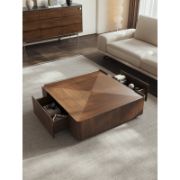Single Square Coffee Table with Storage