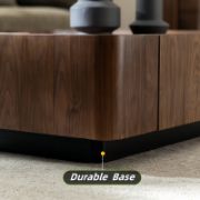 Single Square Coffee Table with Storage