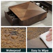 Single Square Coffee Table with Storage