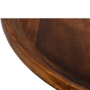 Raised edges Round Coffee Table