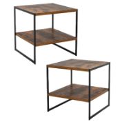 2 Piece Living Room Table Set