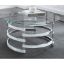 Modern Artistry Glass Top Coffee Table