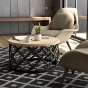 Unique farmhouse coffee table