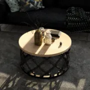 Unique farmhouse coffee table