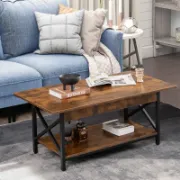 Rustic Style Coffee Table with a modern touch