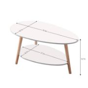 Modern Coffee Table with functional storage