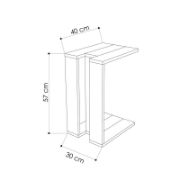 Monochromatic side table