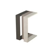 Monochromatic side table