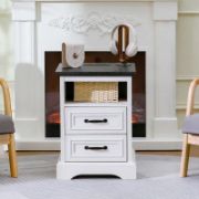 End Table with Drawer and Charging port